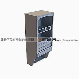 3D邊柜模型