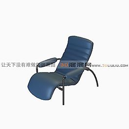 3D躺椅模型