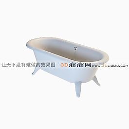 3D浴缸模型