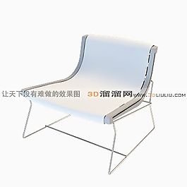 3D休閑椅模型