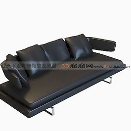 3D多人沙發(fā)模型