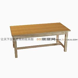 3D桌子模型