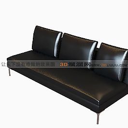 3D多人沙發(fā)模型