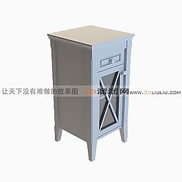 3D邊柜模型