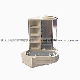 3D衛(wèi)浴組合模型