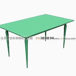 3D桌子模型