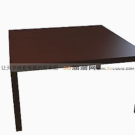 3D桌子模型