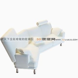 3D多人沙發(fā)模型