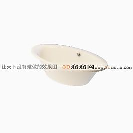 3D浴缸模型
