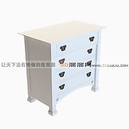 3D邊柜模型