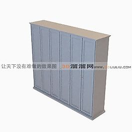 3D衣柜模型