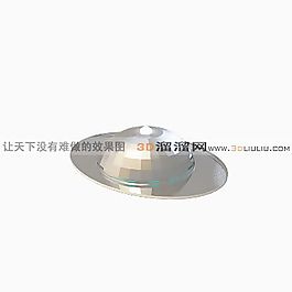3D吸顶灯模型