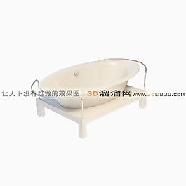 3D浴缸模型