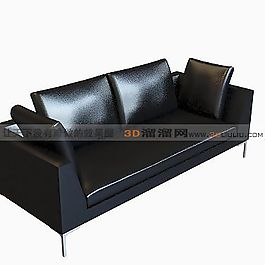 3D多人沙發(fā)模型