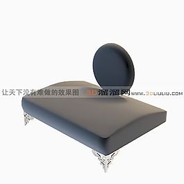 3D單人沙發(fā)模型
