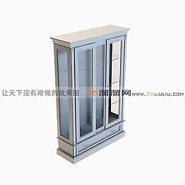 3D陳設(shè)柜模型