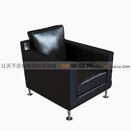 3D單人沙發(fā)模型