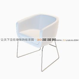 3D休閑椅模型