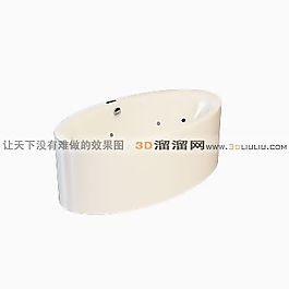 3D浴缸模型