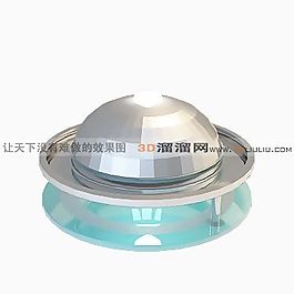 3D吸頂燈模型