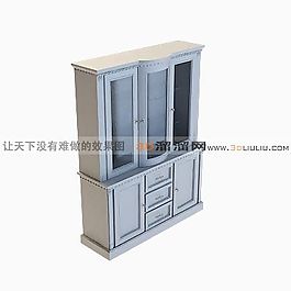 3D邊柜模型