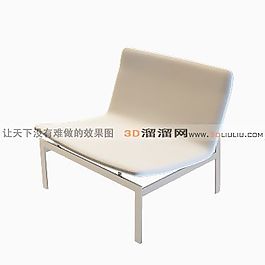 3D休閑椅模型
