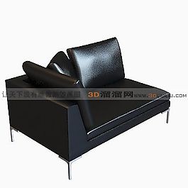 3D單人沙發(fā)模型