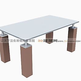 3D茶幾模型
