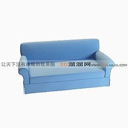3D多人沙發(fā)模型