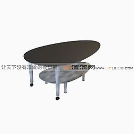 3D茶几模型