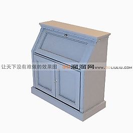 3D邊柜模型