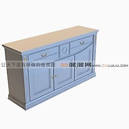 3D邊柜模型