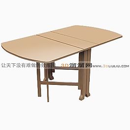 3D桌子模型