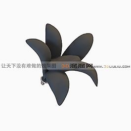 3D單人沙發(fā)模型