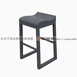 3D凳模型