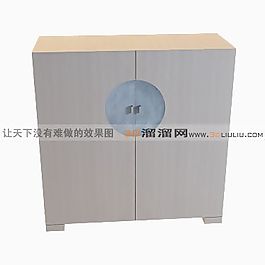 3D邊柜模型