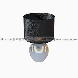 3D臺燈模型