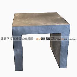 3D凳模型
