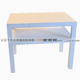 3D桌子模型