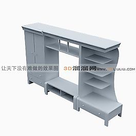 3D衣柜模型