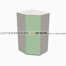 3D衣柜模型