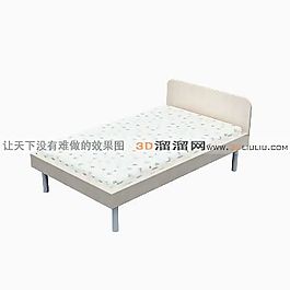 3D兒童床模型