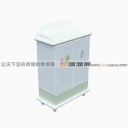 3D衣柜模型