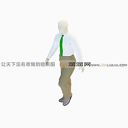 3D男人模型