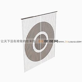 3D隔断模型
