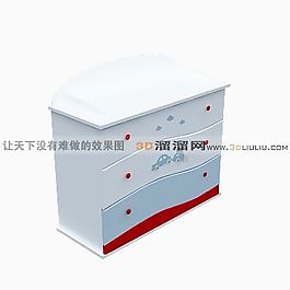 3D邊柜模型