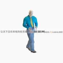 3D男人模型