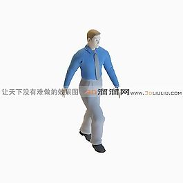 3D男人模型