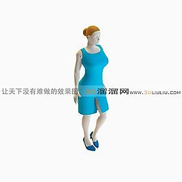 3D女人模型