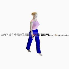 3D女人模型